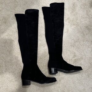 Stuart Weitzman Black Over the Knee Boots